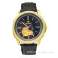 Fashion Mechanical Watch For Men's With Stone Dial